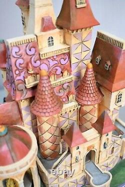 Jim Shore Disney Traditions Beauté Et La Bête Enchanted Kingdom Castle Rare