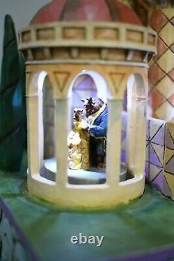 Jim Shore Disney Traditions Beauté Et La Bête Enchanted Kingdom Castle Rare