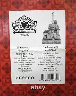 Jim Shore Disney Traditions Beauté Et La Bête Enchanted Kingdom Castle Rare