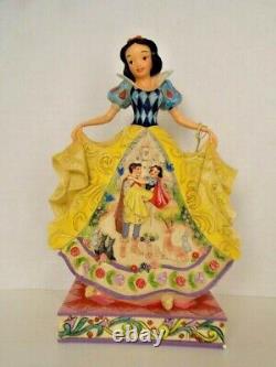 Jim Shore Disney Traditions Blanche-Neige Fins de Contes de Fées La Plus Belle de Toutes Dans la Boîte