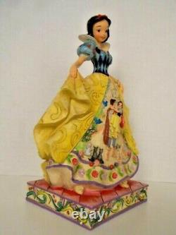 Jim Shore Disney Traditions Blanche-Neige Fins de Contes de Fées La Plus Belle de Toutes Dans la Boîte