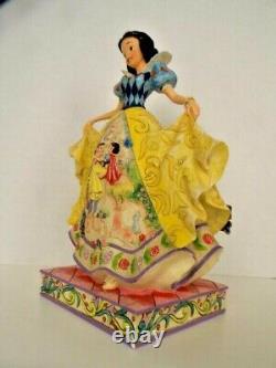 Jim Shore Disney Traditions Blanche-Neige Fins de Contes de Fées La Plus Belle de Toutes Dans la Boîte