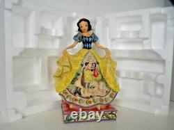 Jim Shore Disney Traditions Blanche-Neige Fins de Contes de Fées La Plus Belle de Toutes Dans la Boîte