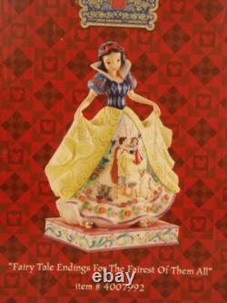Jim Shore Disney Traditions Blanche-Neige Fins de contes de fées La plus belle de toutes Dans la boîte