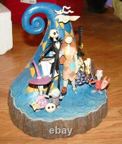 Jim Shore Disney Traditions CAUCHEMAR AVANT NOËL (6001287) Sculpté par le cœur