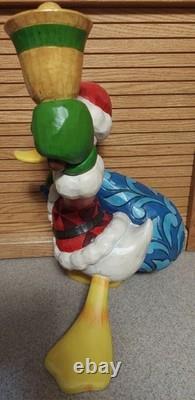 Jim Shore Disney Traditions Célébration des Fêtes RARE 4046024 Donald Duck
