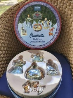 Jim Shore Disney Traditions Cendrillon Ensemble de 5 ornements de Noël Enesco