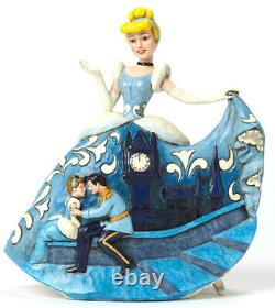 Jim Shore Disney Traditions Cendrillon Fairytale Fin 65e Anniversaire 4043645 Nouveau