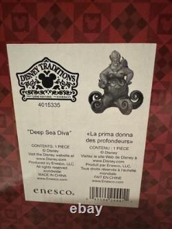 Jim Shore Disney Traditions Deep Sea Diva Ursula #4015335 avec boîte EUC