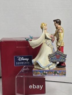 Jim Shore Disney Traditions Enesco # 4056748 Figurine 'Ils vécurent heureux' HTF
