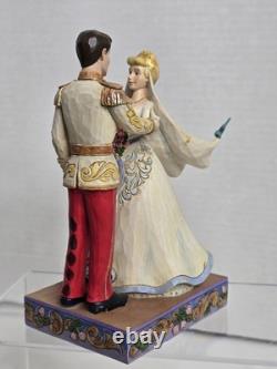 Jim Shore Disney Traditions Enesco # 4056748 Figurine 'Ils vécurent heureux' HTF