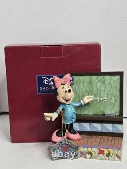 Jim Shore Disney Traditions Enesco # 4059750 Figurine Class Act Avec Boîte et Étiquette de Suspension