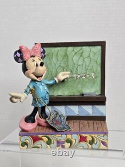 Jim Shore Disney Traditions Enesco # 4059750 Figurine Class Act Avec Boîte et Étiquette de Suspension