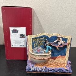 Jim Shore Disney Traditions Enesco Figurine Livre d'Histoire Aladdin L'Amour Prend Son Envol