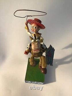 Jim Shore Disney Traditions Enesco, Jessie & Bullseye Toy Story- Pixar Cond Nouveau