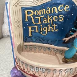 Jim Shore Disney Traditions Enesco Romance Prend Son Envol Figurine Livre d'Histoire Aladdin