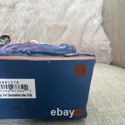 Jim Shore Disney Traditions Enesco Romance Prend Son Envol Figurine Livre d'Histoire Aladdin