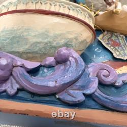 Jim Shore Disney Traditions Enesco Romance Prend Son Envol Figurine Livre d'Histoire Aladdin