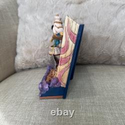 Jim Shore Disney Traditions Enesco Romance Prend Son Envol Figurine Livre d'Histoire Aladdin