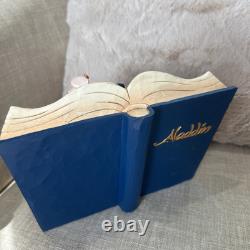 Jim Shore Disney Traditions Enesco Romance Prend Son Envol Figurine Livre d'Histoire Aladdin