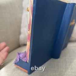 Jim Shore Disney Traditions Enesco Romance Prend Son Envol Figurine Livre d'Histoire Aladdin