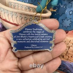 Jim Shore Disney Traditions Enesco Romance Prend Son Envol Figurine Livre d'Histoire Aladdin