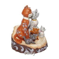 Jim Shore Disney Traditions Fashionable Cat Famille Fierté Et Joie