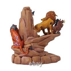 Jim Shore Disney Traditions Figurine Le Roi Lion Sculpté dans la Pierre 6014329