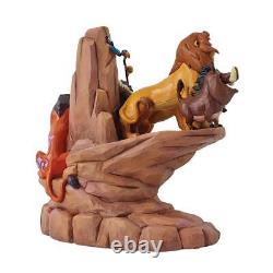 Jim Shore Disney Traditions Figurine Le Roi Lion Sculpté dans la Pierre 6014329