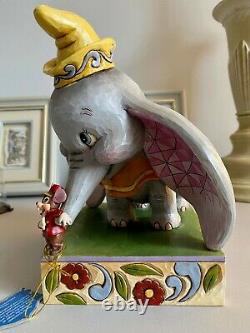 Jim Shore Disney Traditions Forever Together #4023533 Dumbo Et Timothy Rare