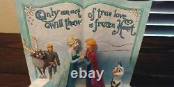 Jim Shore Disney Traditions Frozen Storybook Acte True Love Jim Shore 4049644