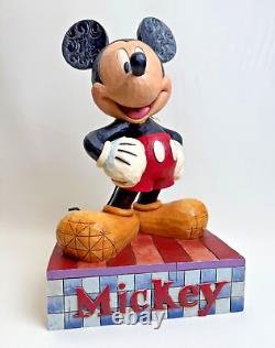 Jim Shore Disney Traditions GRAND SOURIRE GRAND COEUR Figurine Mickey Mouse 4009262 15
