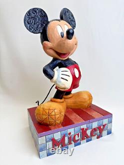 Jim Shore Disney Traditions GRAND SOURIRE GRAND COEUR Figurine Mickey Mouse 4009262 15