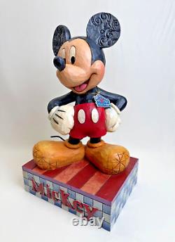 Jim Shore Disney Traditions GRAND SOURIRE GRAND COEUR Figurine Mickey Mouse 4009262 15