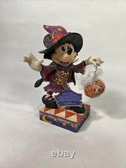 Jim Shore Disney Traditions Halloween Minnie Mouse Sweet Treat Figurine 4046026