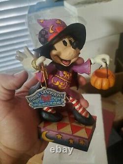 Jim Shore Disney Traditions Halloween Minnie Mouse Sweet Treat Figurine Nos Lus