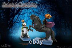 Jim Shore Disney Traditions Halloween Sleepy Hollow Hors-tête Cavalier Ichabod