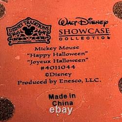 Jim Shore Disney Traditions Joyeux Halloween Mickey Mouse Citrouille Enesco Boîte
