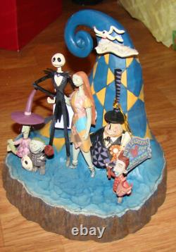 Jim Shore Disney Traditions L'ÉTRANGE NOËL DE M. JACK (6001287) Sculpté par le Cœur