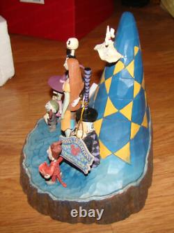 Jim Shore Disney Traditions L'ÉTRANGE NOËL DE M. JACK (6001287) Sculpté par le Cœur
