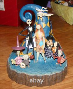 Jim Shore Disney Traditions L'ÉTRANGE NOËL DE M. JACK (6001287) Sculpté par le Cœur