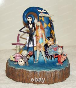 Jim Shore Disney Traditions L'ÉTRANGE NOËL DE M. JACK (6001287) Sculpté par le Cœur