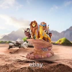 Jim Shore Disney Traditions Le Roi Lion sculpté dans la pierre figurine 6014329 neuf en boîte