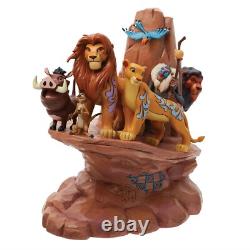 Jim Shore Disney Traditions Le Roi Lion sculpté dans la pierre figurine 6014329 neuf en boîte