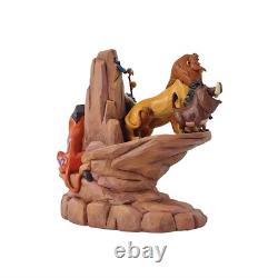 Jim Shore Disney Traditions Le Roi Lion sculpté dans la pierre figurine 6014329 neuf en boîte