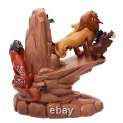 Jim Shore Disney Traditions Le Roi Lion sculpté dans la pierre figurine 6014329 neuf en boîte