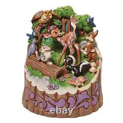 Jim Shore Disney Traditions 'Les amis de la forêt' Bambi sculpté avec amour 6010086