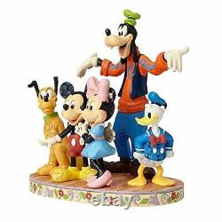 Jim Shore Disney Traditions Mickey Fab Cinq Mickey Minnie Goofy Figurine 4056752