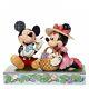 Jim Shore Disney Traditions Mickey And Minnie Mouse Easter Figurine 6008319<br/>la Figurine De Pâques Mickey Et Minnie Mouse De Jim Shore Disney Traditions 6008319