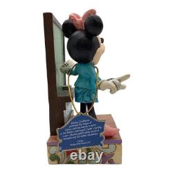 Jim Shore Disney Traditions Minnie Mouse Classe Acte Excellent État JAPON